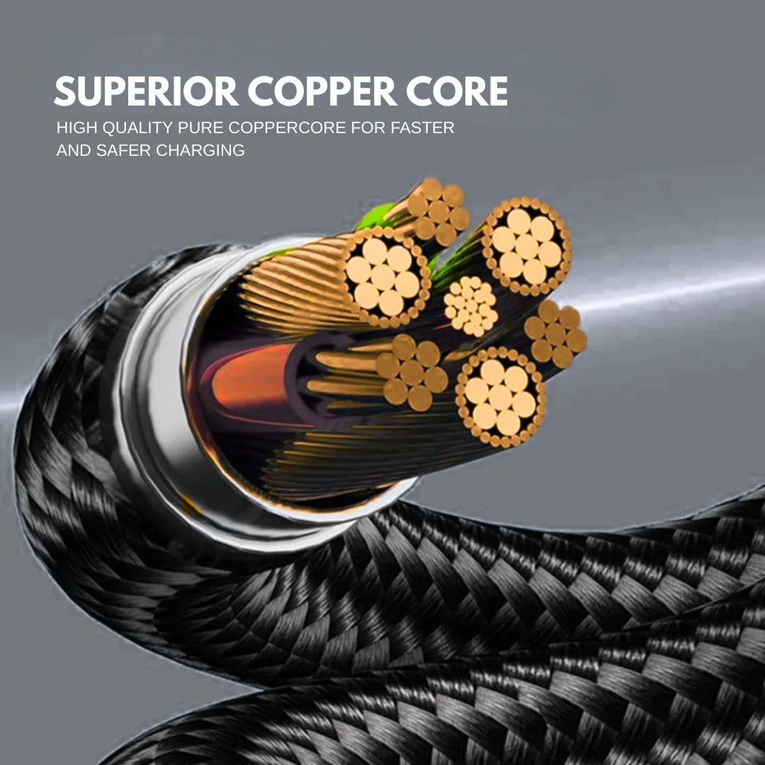TecSox Zap Type-C to C | 1.5 Meter Fast Charging Cable | 60W - Image 9