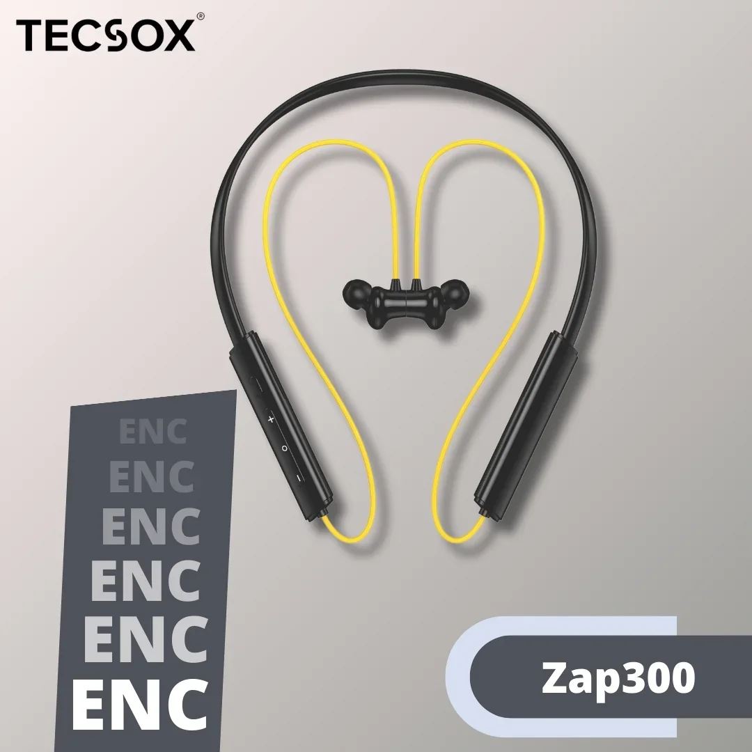 Zap300 Bluetooth Neckband | ENC | 40 Hr  | IPX Water Resistant - Image 8